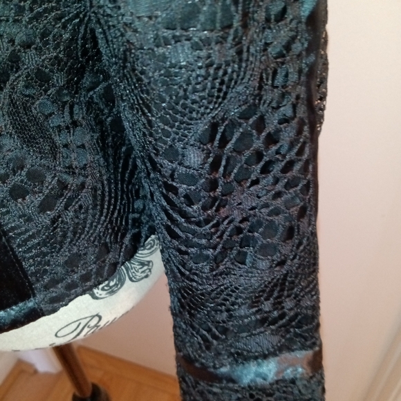 Gilar Zipper Jacket Black Size 8 - Picture 4 of 5